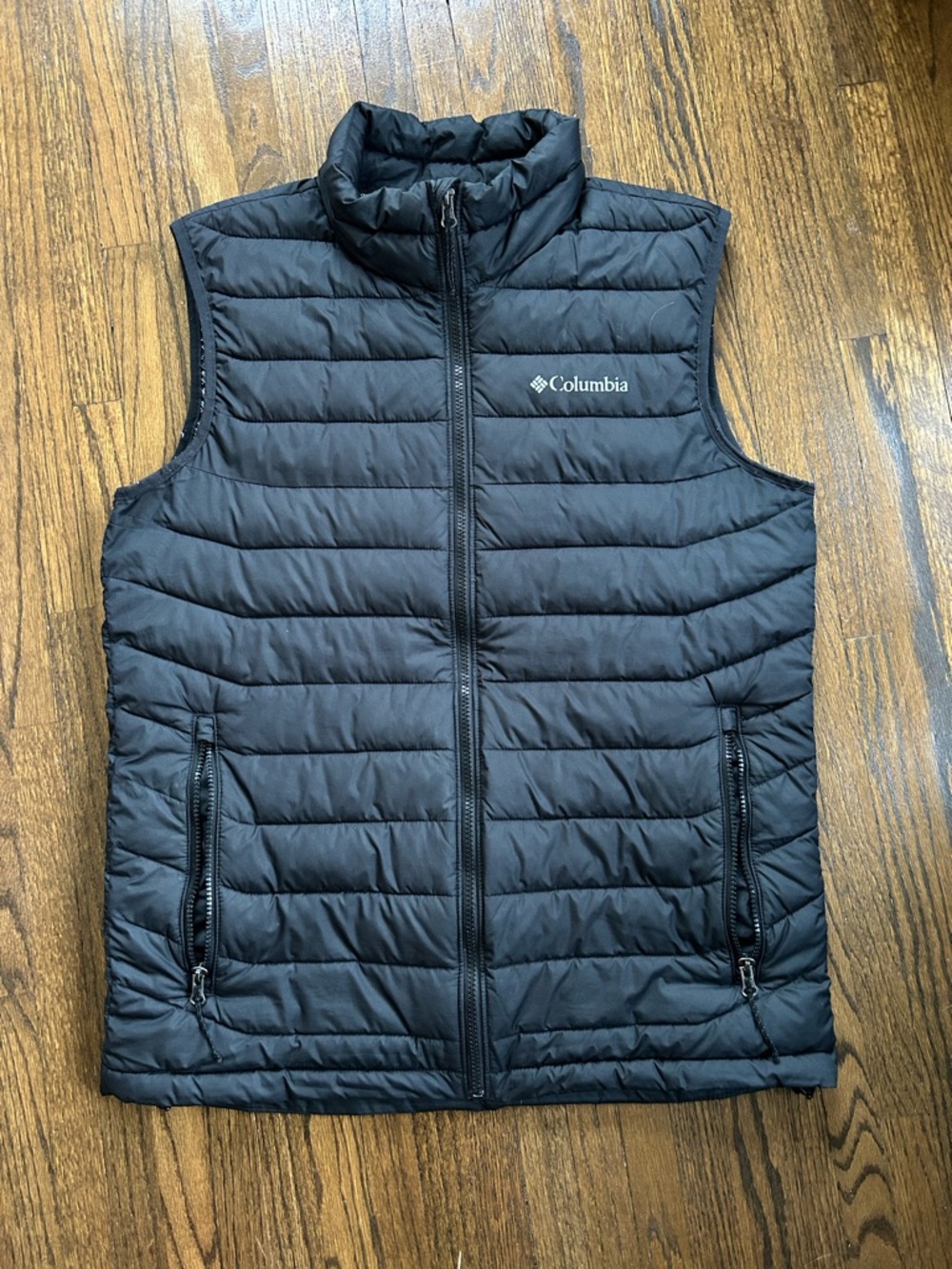 Columbia Black Quilted Insulated Vest